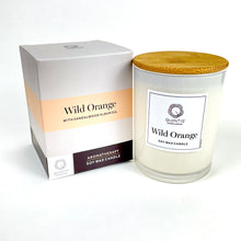 Load image into Gallery viewer, Wild Orange with Sandalwood Album Oil Soy Wax Candle. Limited Stock!