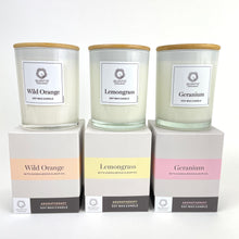 Load image into Gallery viewer, Wild Orange with Sandalwood Album Oil Soy Wax Candle. Limited Stock!