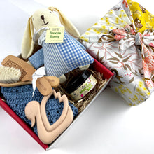 Load image into Gallery viewer, Welcome Baby Gift Boxed Hamper - Blue