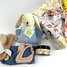 Load image into Gallery viewer, Welcome Baby Gift Boxed Hamper - Blue