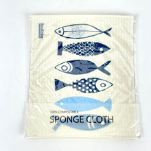 Load image into Gallery viewer, RetroKitchen kitchen sponge cloths – 100% compostable