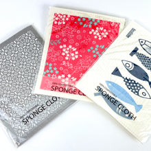 Load image into Gallery viewer, RetroKitchen kitchen sponge cloths – 100% compostable