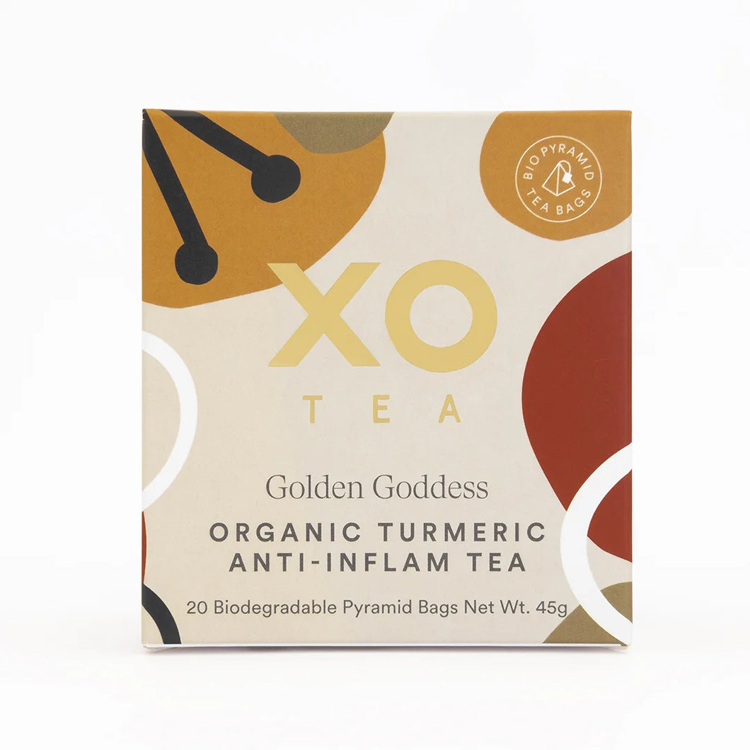 XO Organic Tumeric Anti-Inflammatory Tea (Golden Goddess)