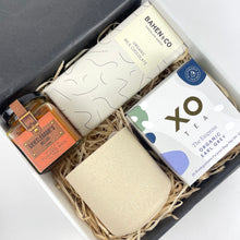 Load image into Gallery viewer, Unwind with Organic Tea and Chocolate Gift Box

