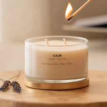 Load image into Gallery viewer, Meeraboo Calm Gold Soy Candle
