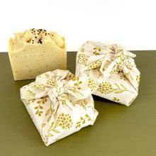 Load image into Gallery viewer, Australian Bush Soap Bar in Furoshiki Gift Wrapping
